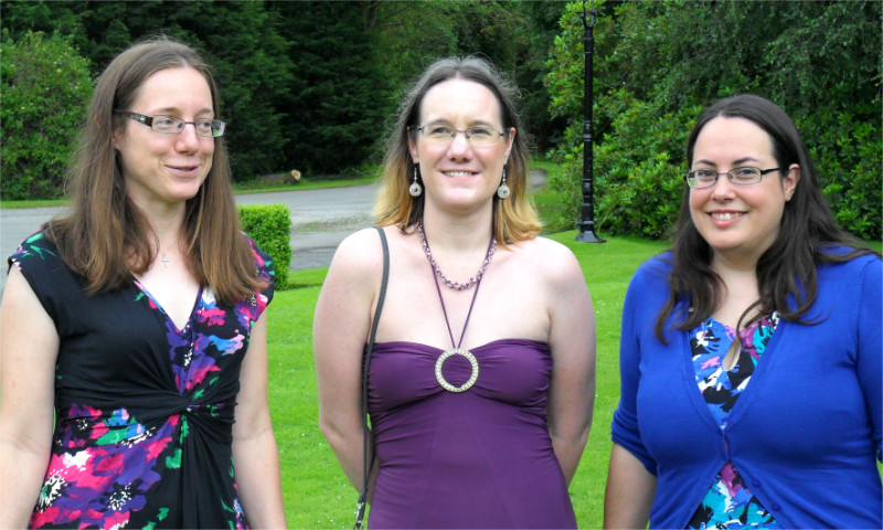 Nicola, Anne and Sarah